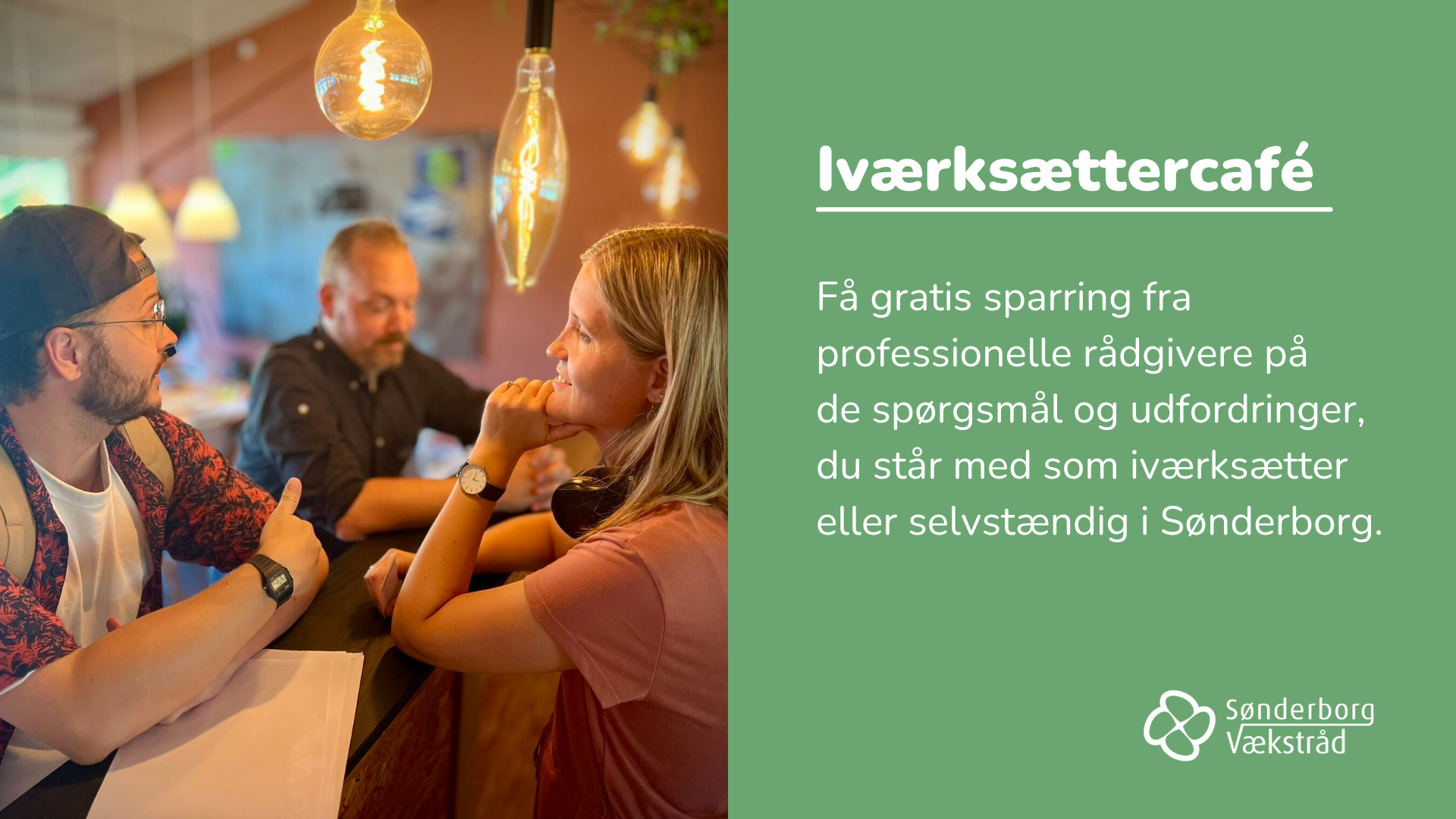 Iværksættercafé 1920x1080px Iværksættercafé