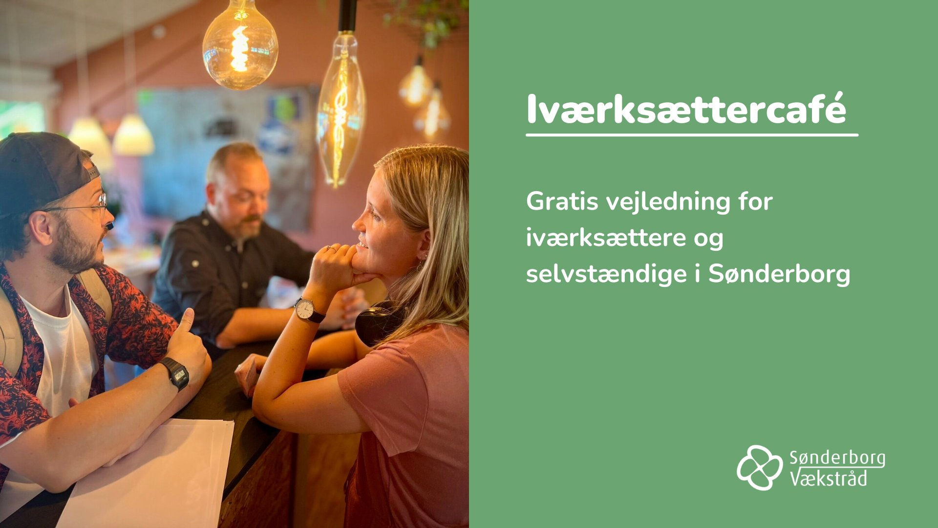 Iværksættercafé 1920x1080px Iværksættercafé